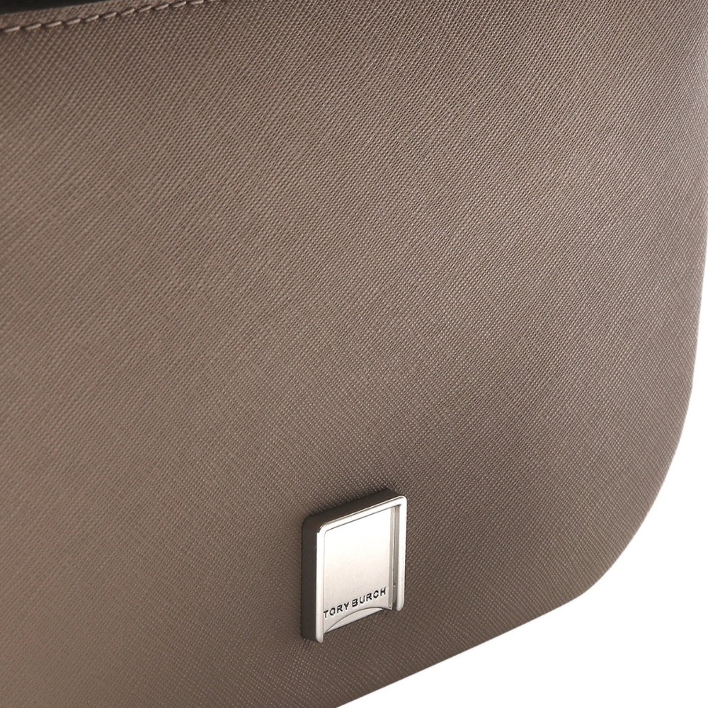 Tory Burch Metallic Taupe Crossbody Bag - Picture 10 of 10